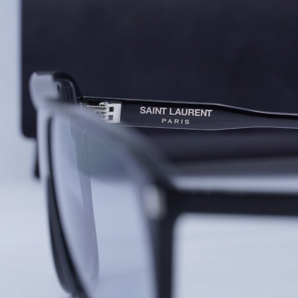 Final Price! Saint Laurent SL731 GASPAR 001 Black Blue Sunglasses - Picture 9 of 12